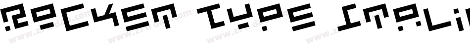 Rocket Type Italic字体转换
